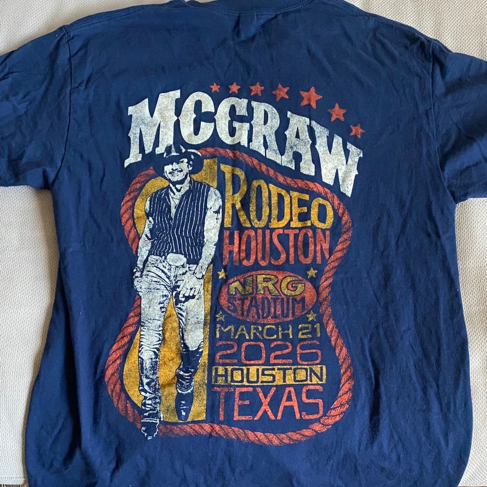 Tim McGraw Rodeo Houston Tee